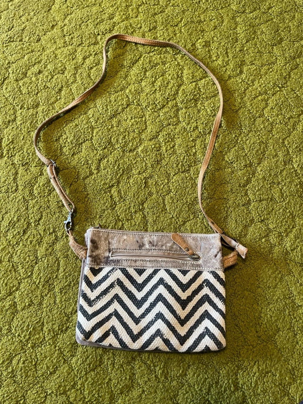 Myra Bag Purse Small Crossbody Bag Mixed Media